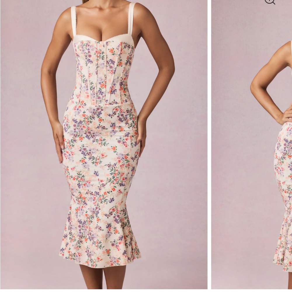 Oh Polly Valentina Dress: Primrose Floral Print